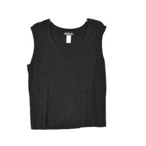Jones New York Black Women's Sleeveless Tank Top Blouse Pullover 2X 037